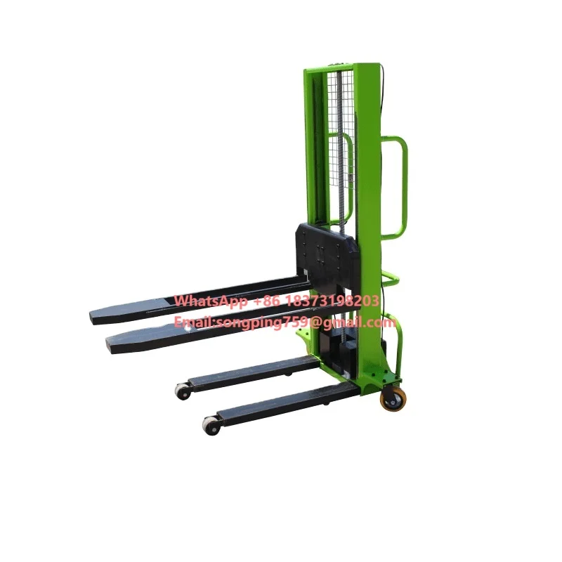 

Hydraulic Manual Forklift Hand Pallet Truck Food & Beverage Factory 3ton 1.5 Ton 3M Forklift Manual Stacker