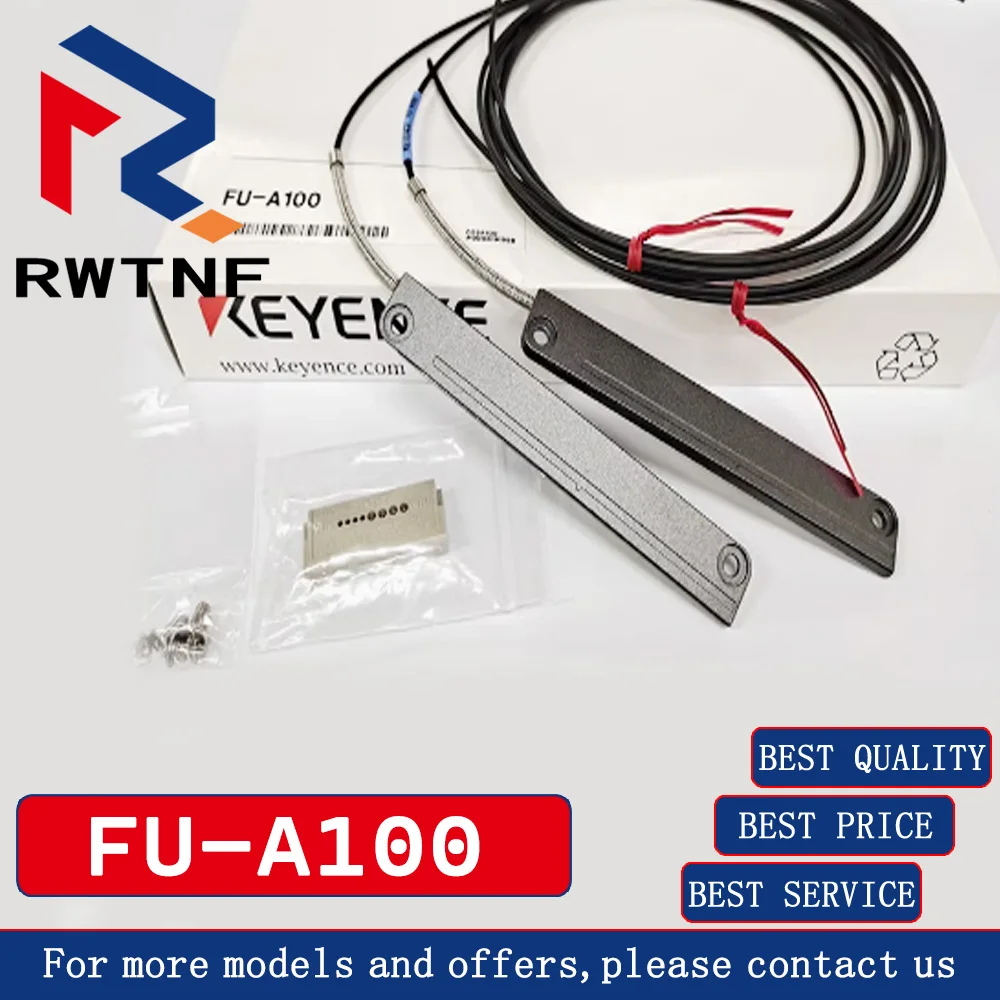 العلامة التجارية الجديدة حقيقية KEYENCE FU-A100 نوع الاختراق الإقليمي مستشعر الألياف الضوئية