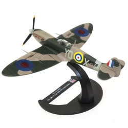 1941 United Kingdom Supermarine Spitfire Mk Vb 1/72 Plane model Glider Airplane Light Inertial airplane Kids Toy Gift collection