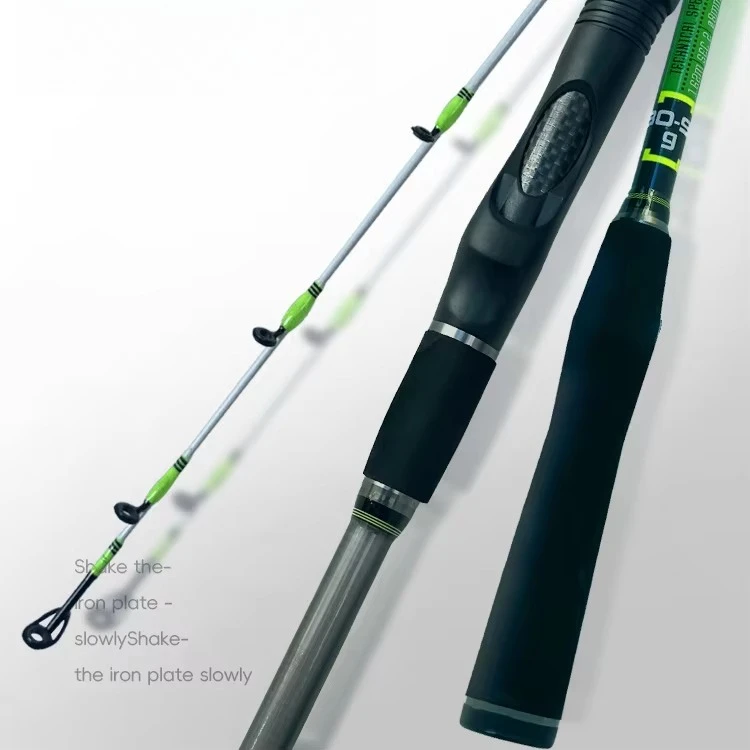 Solid soft-tailed carbon luya rod bottom fishing slow and medium speed sea fishing rod is suitable for ocean, beach and stream