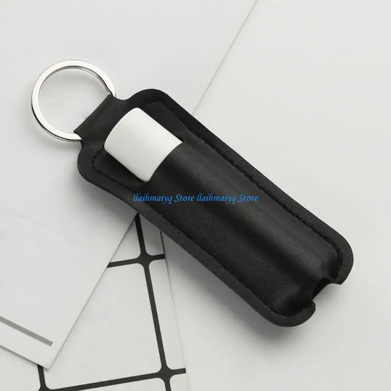 573b Chapstick Holder Keychain Keyring Lip Gloss Soporter Manga manga joyas joyería
