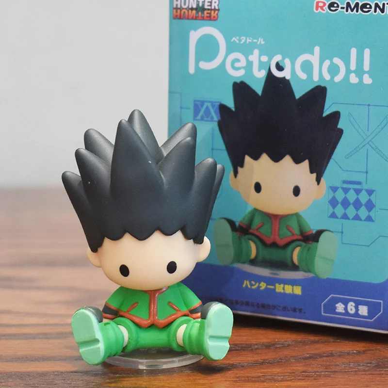 

RE-MENT Hunter X Hunter Chrollo Zoldyck аниме фигурка слепая коробка мини-бусиный глаз эксперимент модная коллекционная игрушка украшение