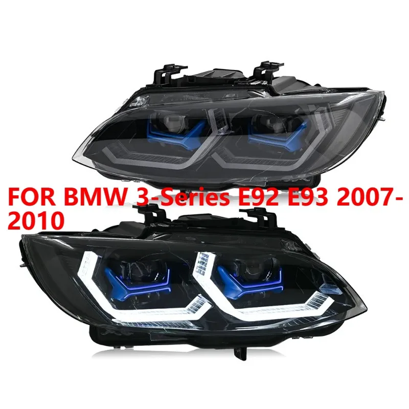 

1Pair LED Headlights For BMW 3-Series E92 E93 2007-2010, Xenon Style Front Head Lamp Assembly