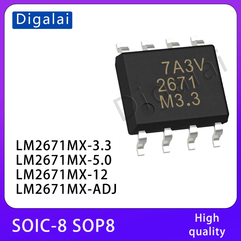 

Original LM2671MX-3.3 LM2671MX-5.0 LM2671MX-12 LM2671MX-ADJ Power IC chip SOIC-8 SOP8 In Stock Wholesale