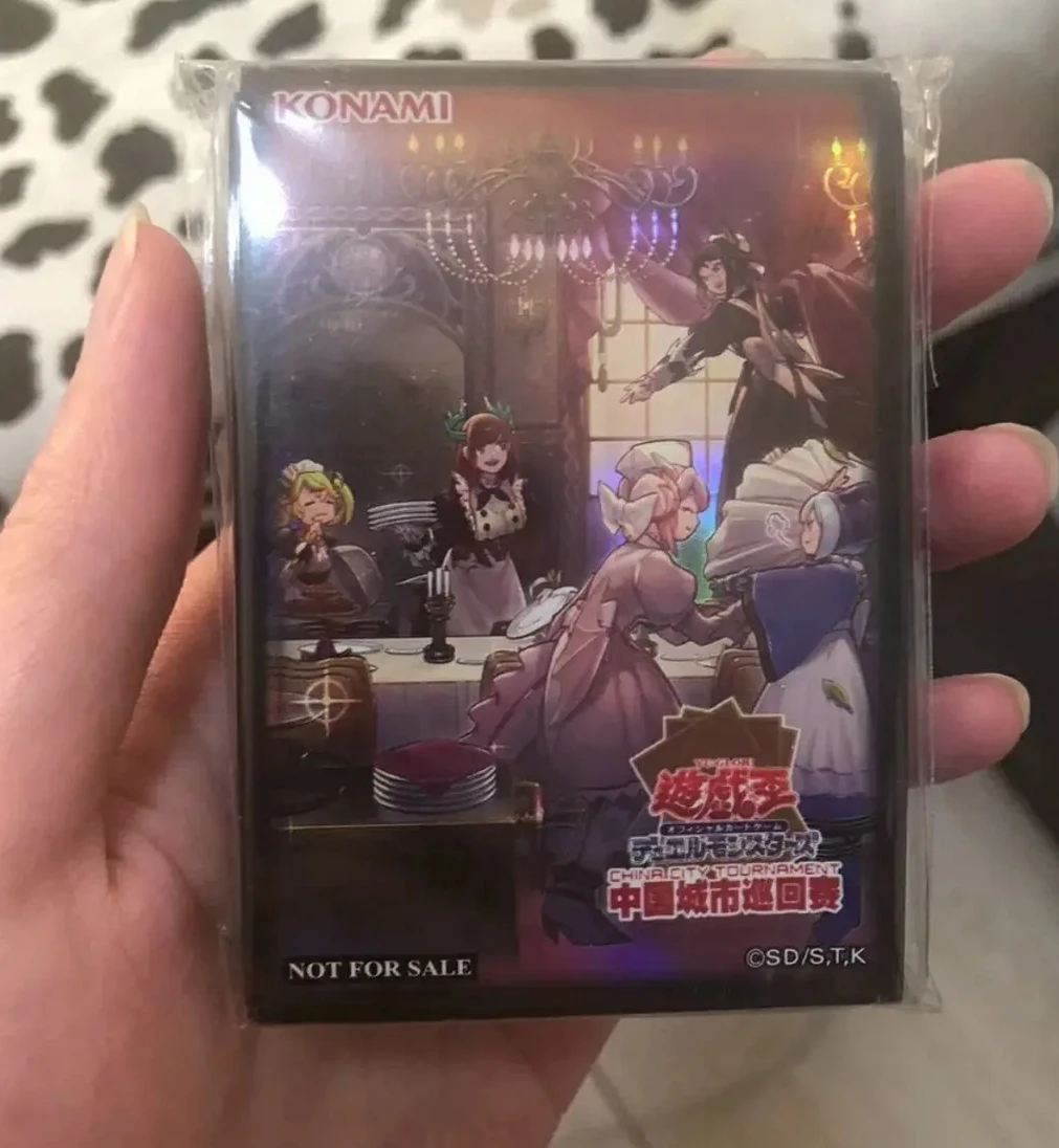 Yugioh KONAMI Duel Monsters Dragonmaid Hospitality Chinese Limited Collection Official Sealed Duelist Card Protector Sleeves