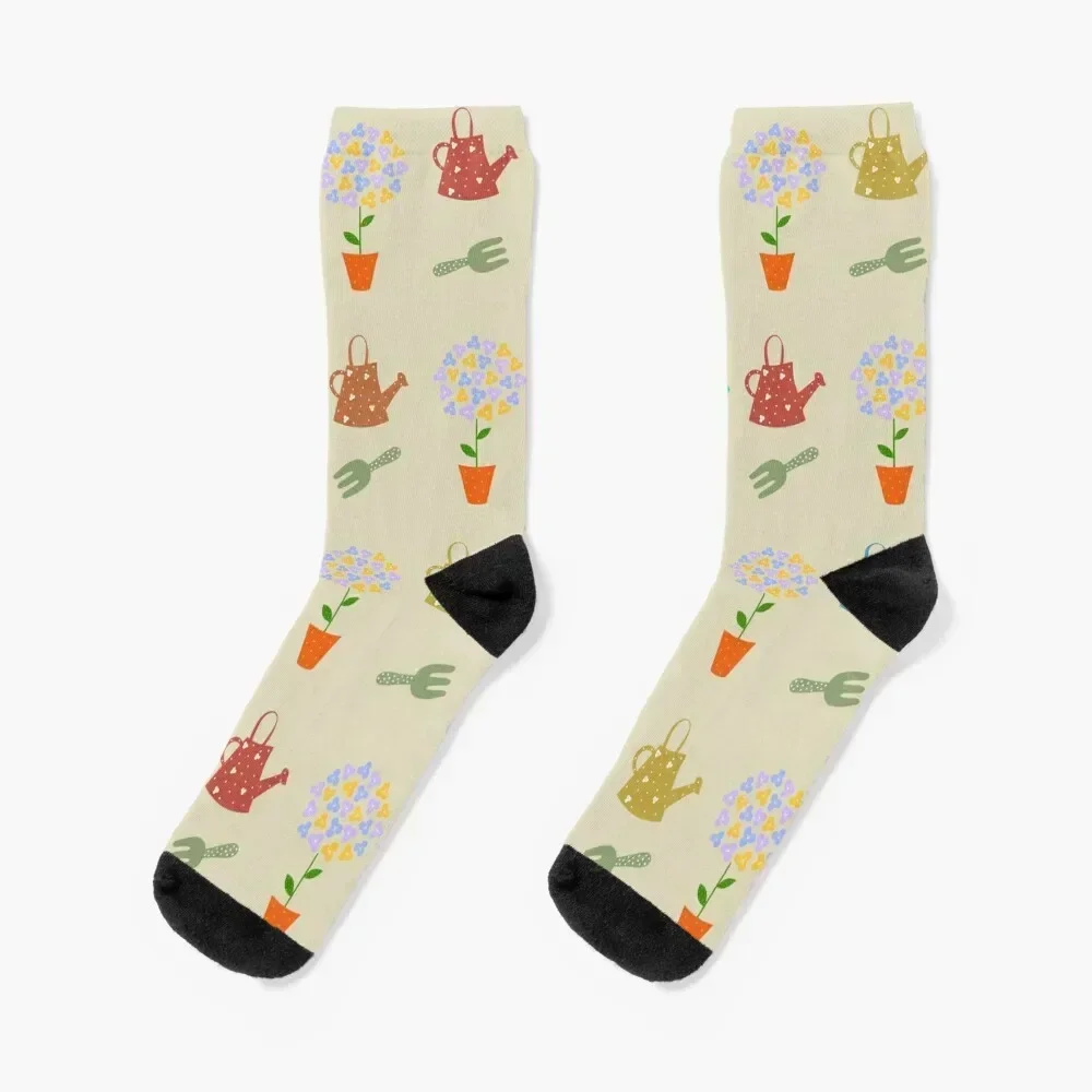 Gardening - Pattern Socks Stockings compression christmas gift cool Designer Man Socks Women's