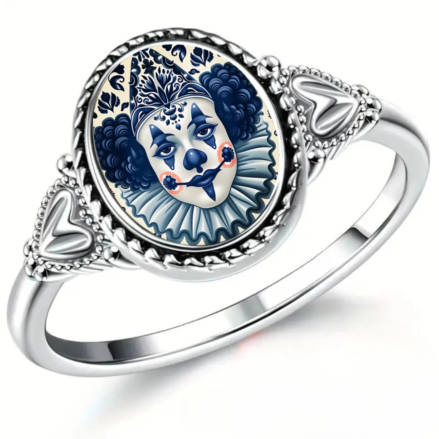 1PC Clown Rings Jewelry Accessories Unique Jewelry Birthday Gifts