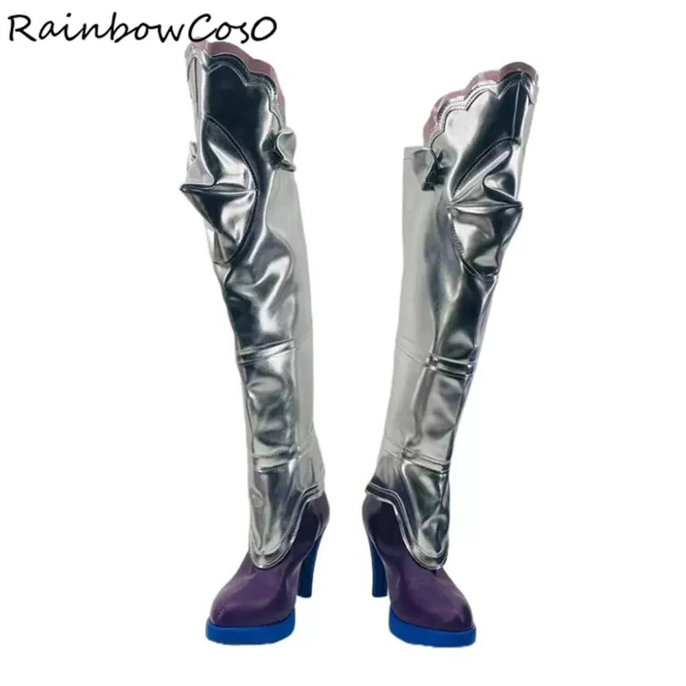 Hoshimiya Mukuro DATE A LIVE Cosplay Shoes Boots Game Anime Party Halloween Chritmas RainbowCos0 W3823