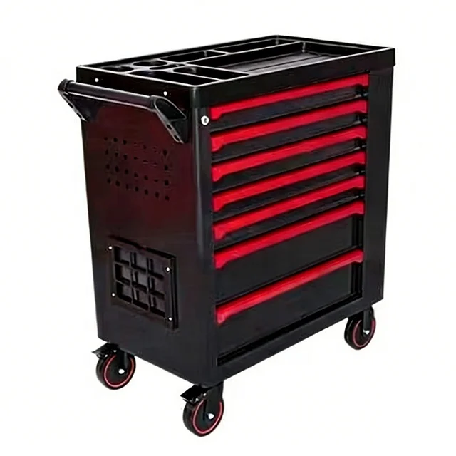 Garage 7 Drawer Tool Cabinet Mechanic Tool Cart