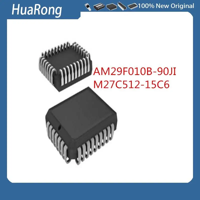5PCS/LOT   AM29F010B   AM29F010B-90JC   AM29F010B-90JI   M27C512-15C6  M27C512    PLCC32