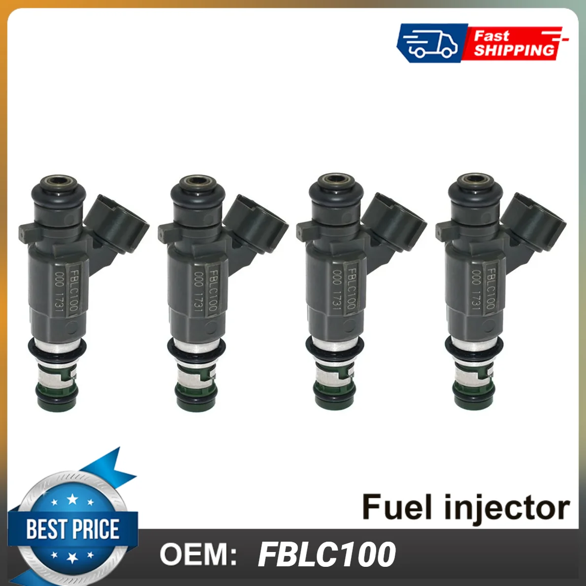 4PCS Fuel Injector FBJC100 For Nissan 350Z Maxima Pathfinder Sentra, Infiniti FX35 FX45 G20 Base G35 Basic Q45 QX4