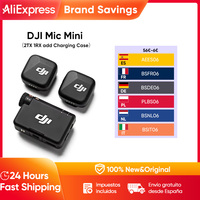 DJI Mic Mini 2TX 1RX add Charging Case Two-Level Active Noise Cancelling 48-Hour Operation High-Quality Audio Stable Transmissio