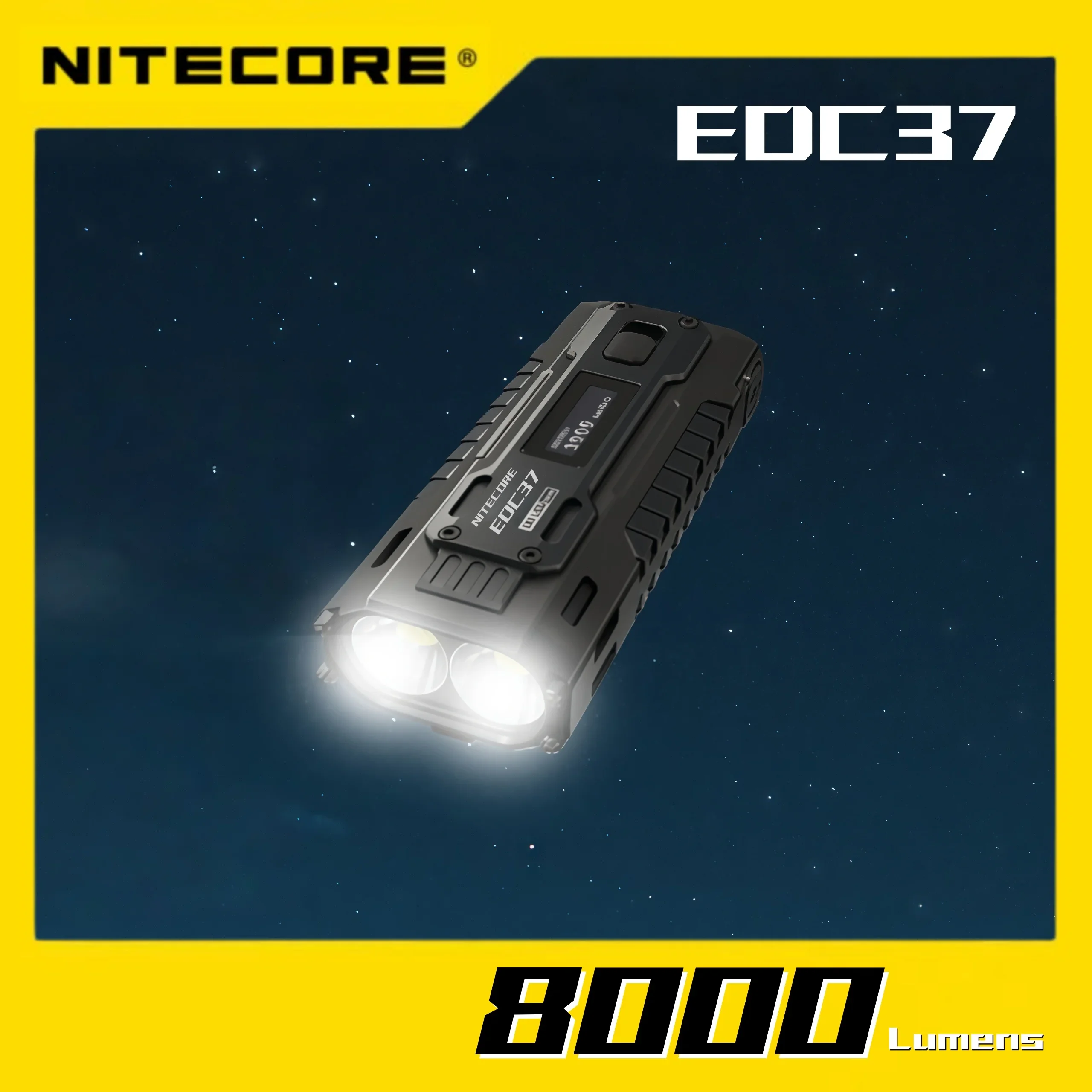 8000 lumens flashlight rechargeable Coast XP40R Lumen Dual-Power LED with POWERiQ Real-TIME Display, 5 Light Modes, Ultra View Flood Beam, Push/Pull Focus the rechargeable XP46Rshines up to 8000 Lumen from its 10.4 in Smartech Products ULTRATECH-8000 8000 Lumen