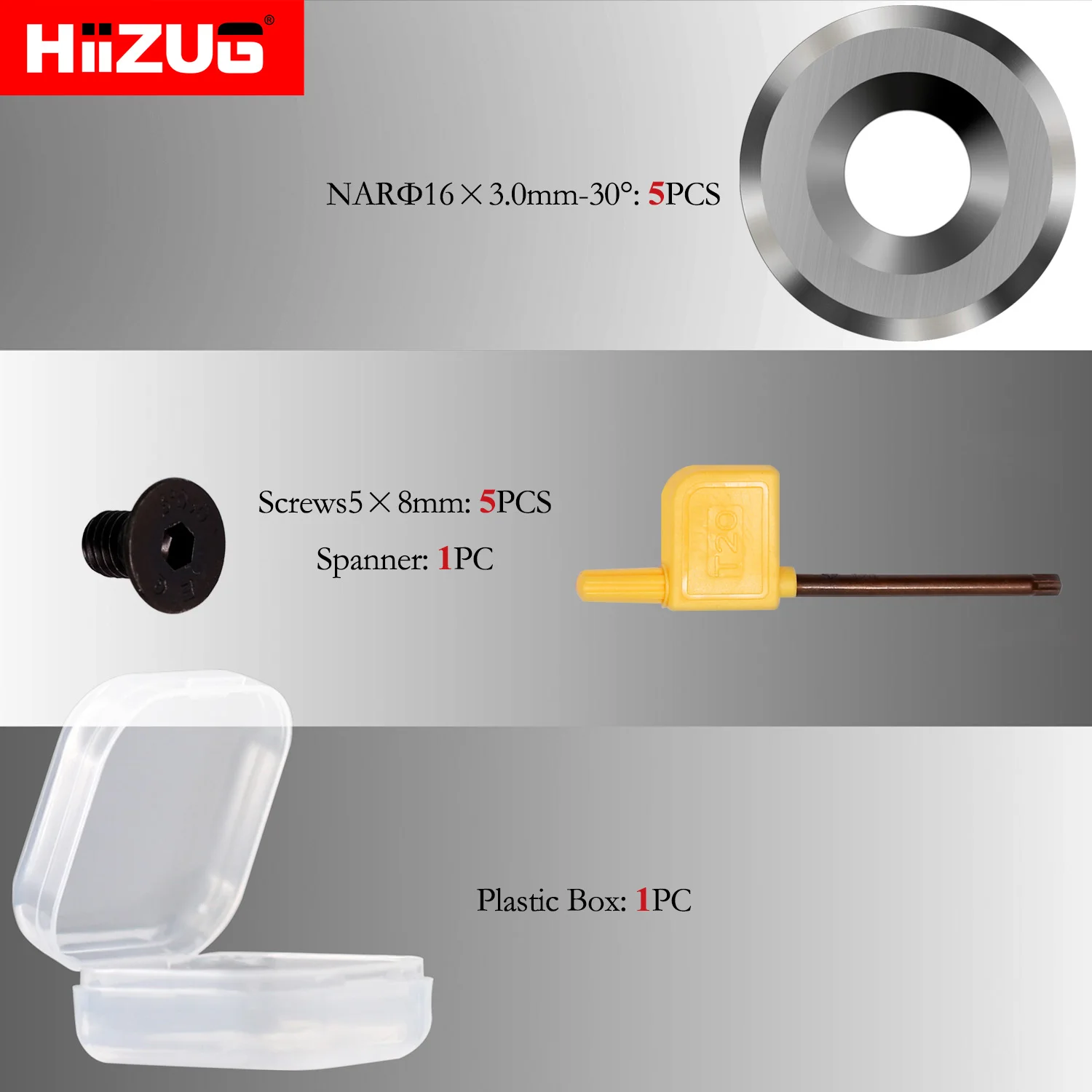 Imagem -03 - Inserções de Carboneto Redondo para Woodtorning Ferramentas de Torneamento Negativo Cortadores de Substituição para Torno Ferramentas de Carpintaria 16 mm Pcs