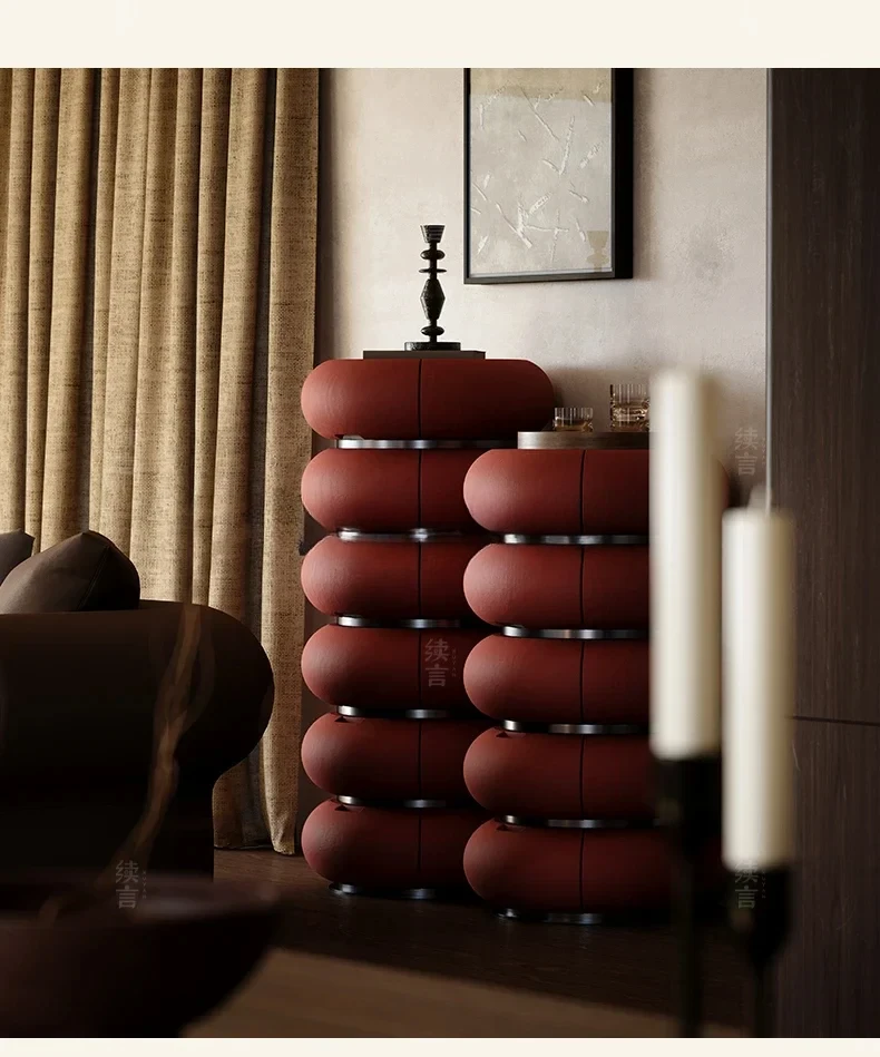 

Усовершенствованный шкаф с шестью сундуками для хранения на заказ Шкаф с нагрудным краем Fulu