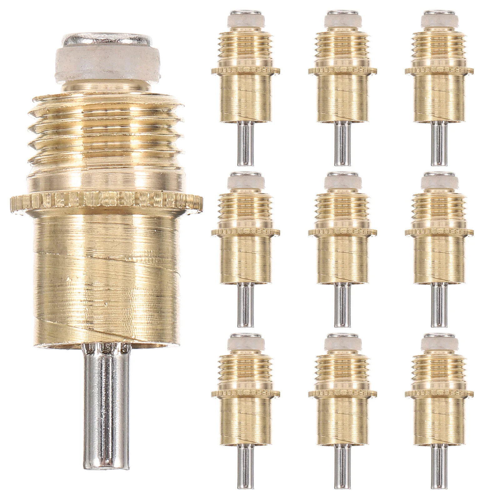 

10Pcs Copper Head Rabbit Waterer Nozzle Automatic Nipple Drinker Feeder for Rabbit Cages Outdoor System