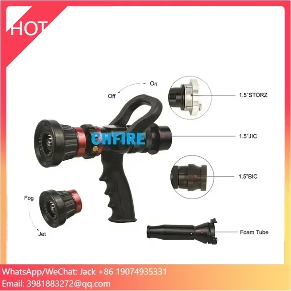 

Firefighting Equipment Fire Pistol Grip And Fire Fighting Nozzle
