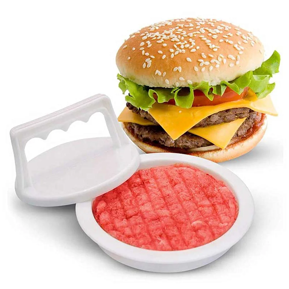 

Non-Stick Hamburger Meat Press Maker Round Shape BBQ Stuffed Burger Patties Beef Grill Pie Press Mould Maker Kitchen Accessories