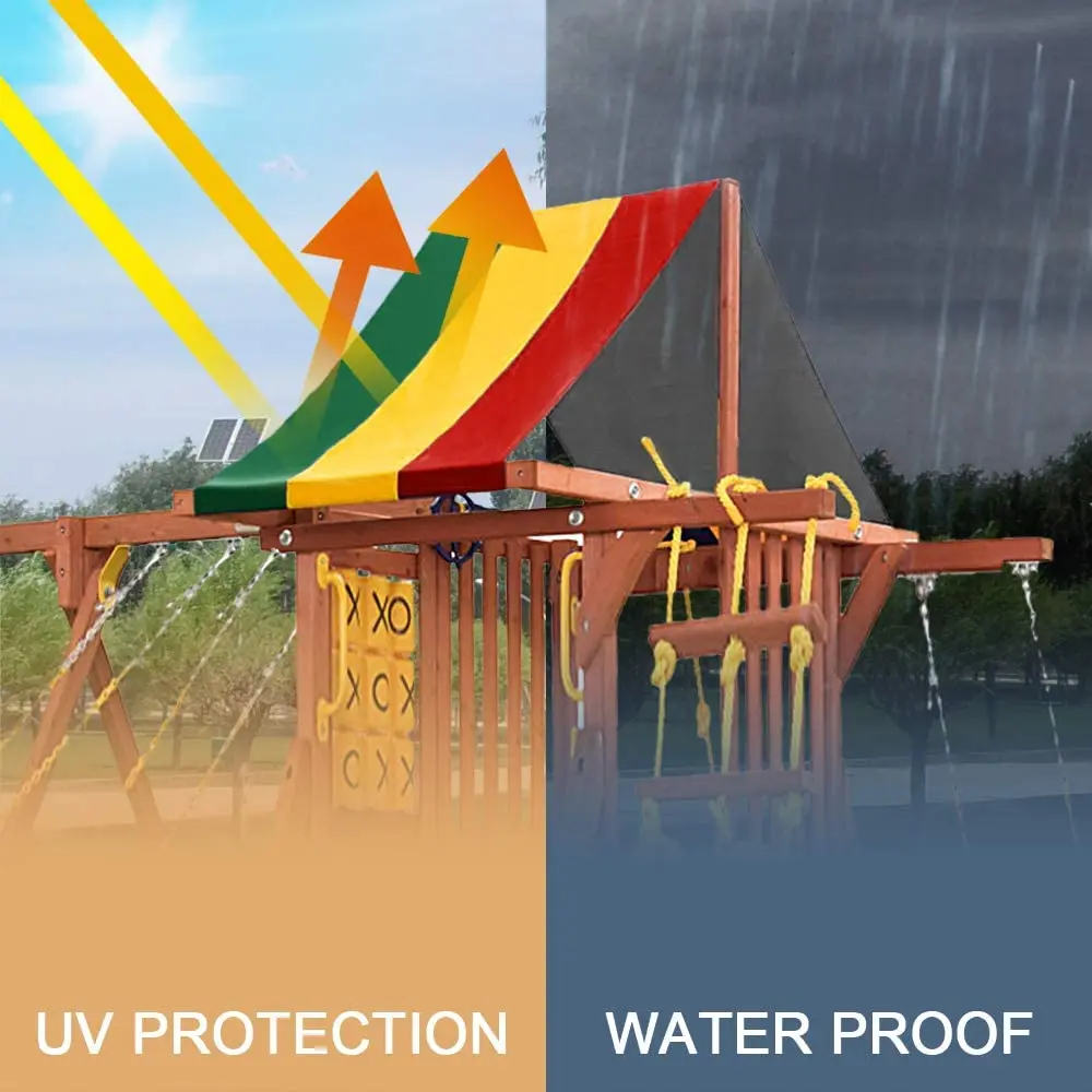 

DGO-n52 inch x 90 inch Swing Set Replacement Tarp for Play Set Outdoor,