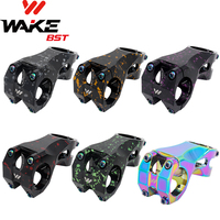 WAKE MTB Power Stem Negative 20 Degree 60mm Road Bike Mountain Bicycle Bridge Short Handlebar Adjustable Stem Riser 31.8 Cycling