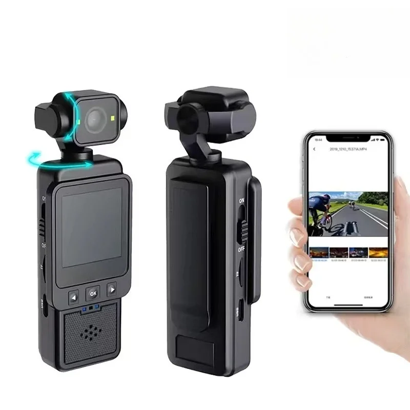 1.6 inch mini camera high definition 1080 WiFi pocket outdoor sports video recorder loop recording back clip bicycle camera smar