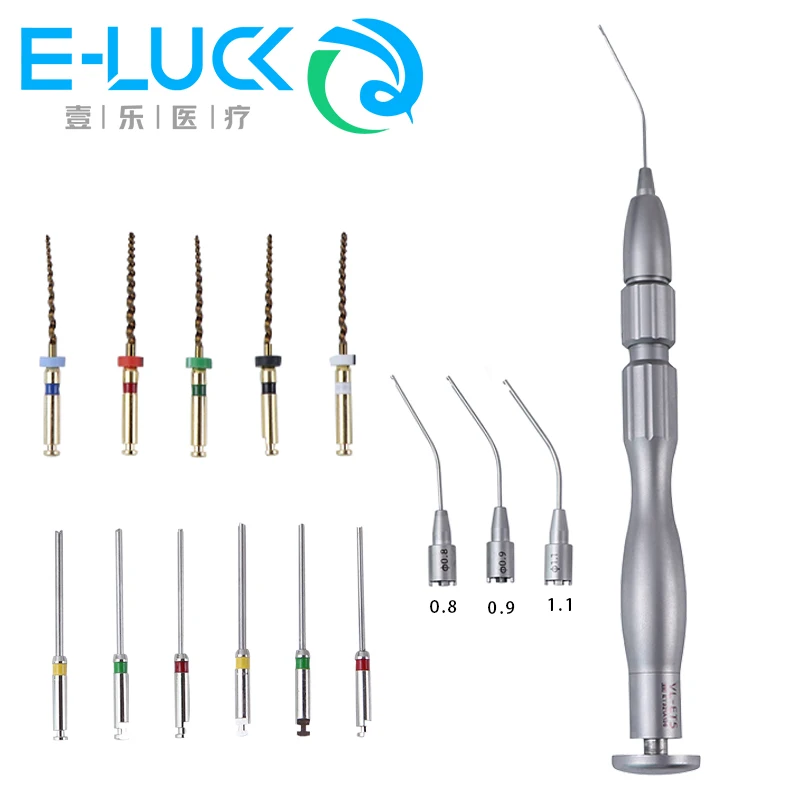 Dental File Extractor Removal System Kit Endodontic Endo Root Canal Broken File Extractor For Dentistry Needle Tips Tools