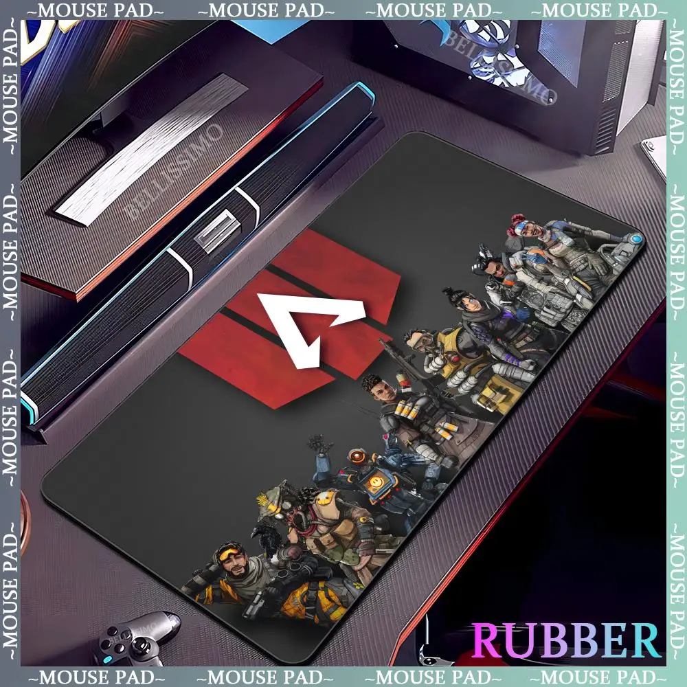 A_Apex Legends anime mousepad 120X60 thickened table mat oversized carpet mat gaming keyboard mat table mat lock edge mouse pad