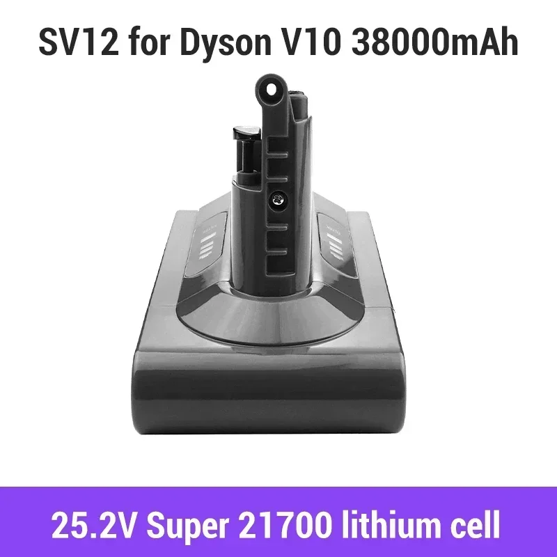 

For Dyson V10 Battery 25.2V 38000MAH SV12 V10 Fluffy V10 Animal Absolute M Otorhead Reminder Replace Lithium Battery