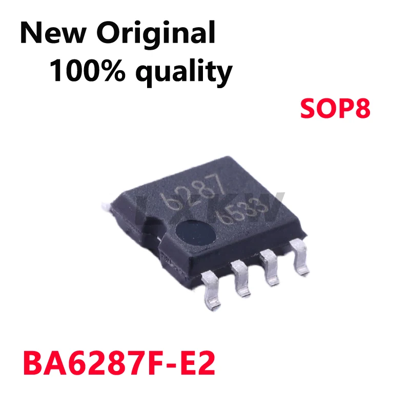 10/PCS New Original BA6287F-E2  BA6287F Screen printing 6287 SOP8 Motor driver chip In Stock