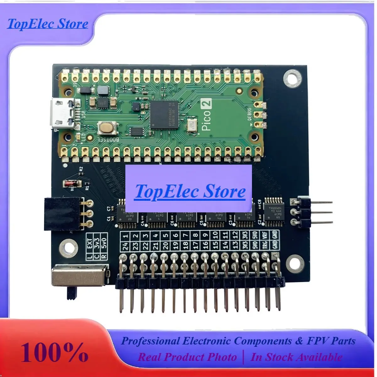 TopsLogicAnalyzer V6.0 400MHz 24 Channel Logic Analyzer With Test Hook Clip Software Is Available For , OSX And Linux