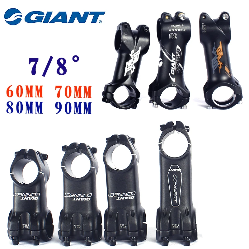 

GIANT-Mountain Bicycle Stem, Super Light Handlebar, Clamp Diameter, Diameter, MTB Parts, 8 °, 60mm, 70mm, 80mm, 90mm, 31.8mm