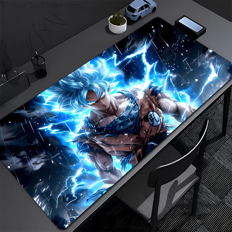 Mouse Pad Big Dragon Ball Computer Office Game Table Mats Rubber Non-Slip Gaming Keyboard Coaster Long Desk Pad Cartoon Mousepad