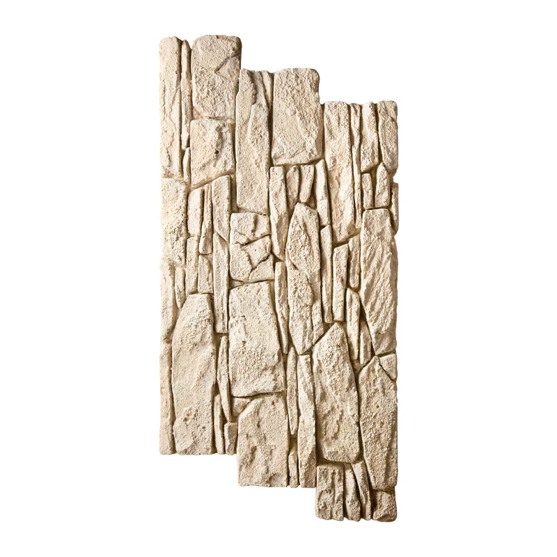 Indoors and outdoors can be decorated with pu stone wallboard PU artificial patch background wall veneer