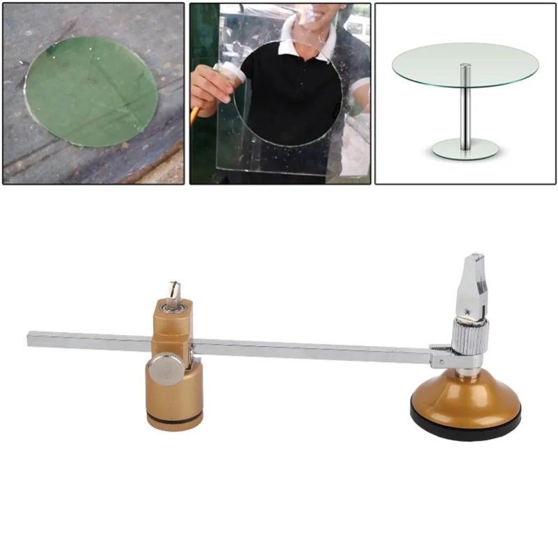 40cm Compasses Circular Glass Ceramic Tile Cutter Glass Cutting Tools With Suction Cup