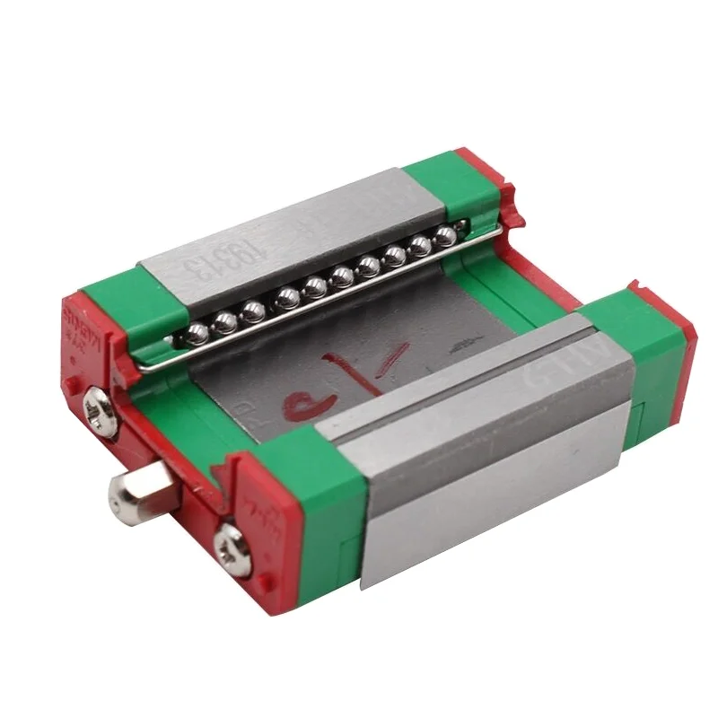 دليل خطي مصغر من سبائك الصلب والفضة 100 مم - منزلق MGW / MGN7C 9C 12C 15C، 9H 12H 15H