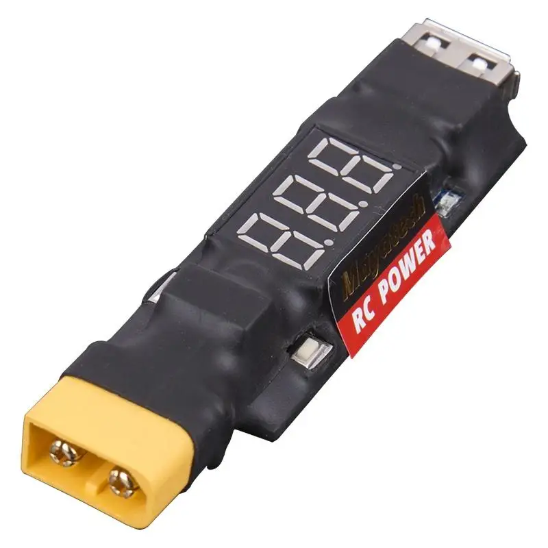 High Quality Mayatech 3 in 1 Lipo Battery Discharge Tester USB Discharge Indicator With T Plug XT60 Plug For RC Drone Models