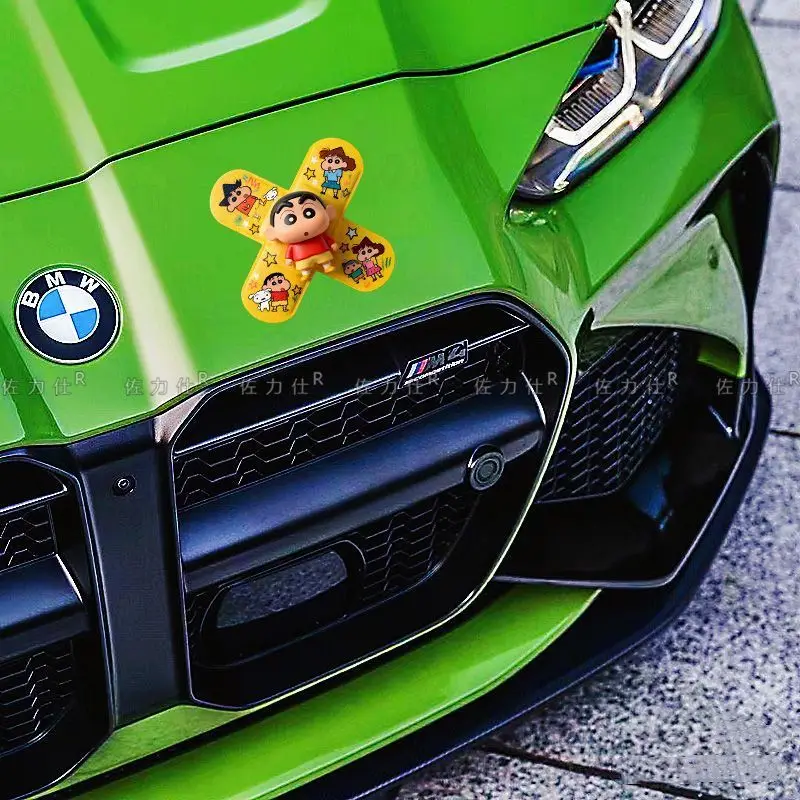 Xiaoxin cartoon band-aid sticker anime car sticker electric motorcycle luggage computer decoration sticker car scratch sticker view 4