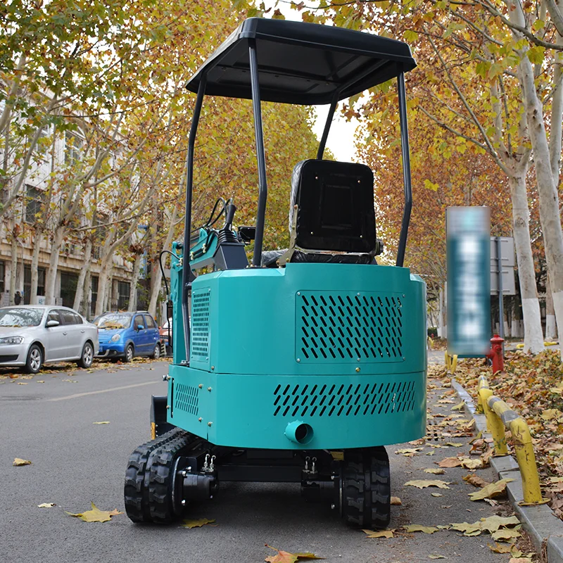 Custom 1.8 Ton Mini Excavator Multifunctional Diesel Power Small Digger Construction Machinery For Home Use And Rental Services