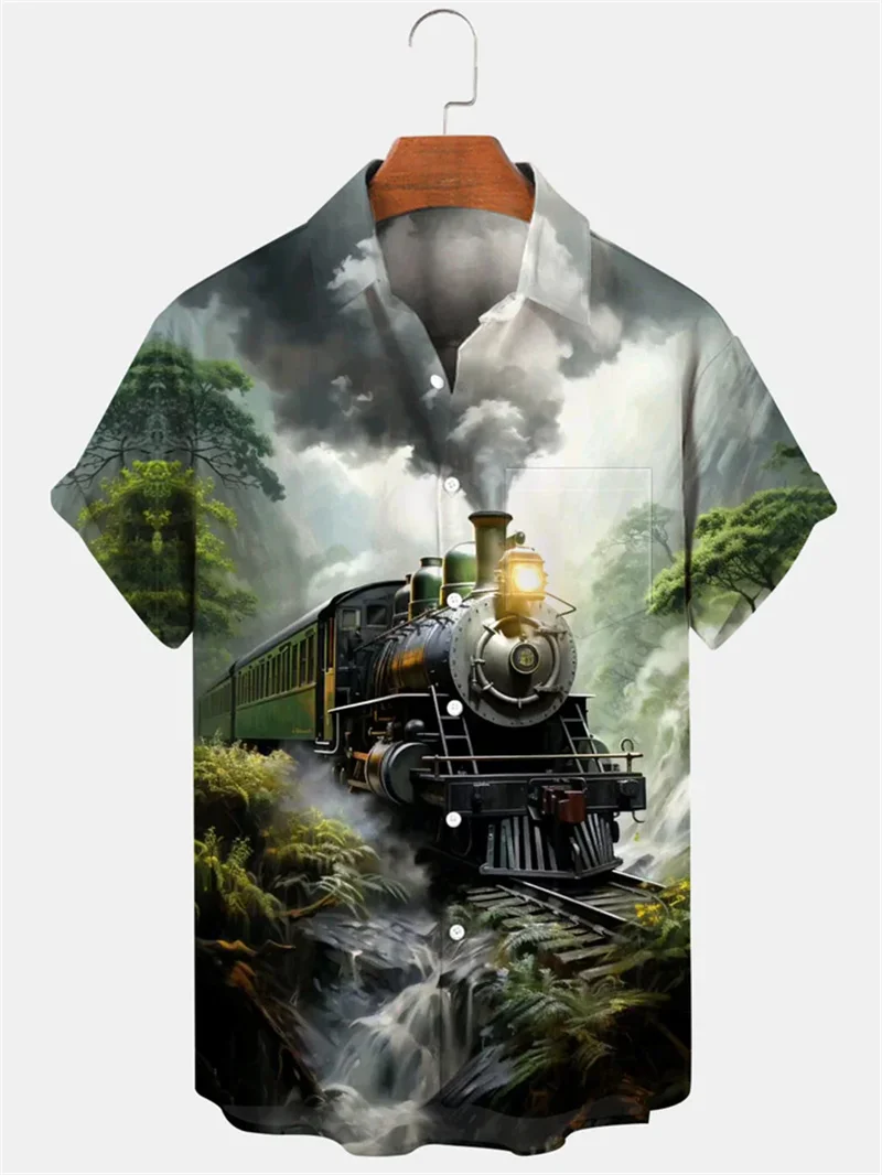 

Hawaii 3D Eye Fashion Men's Shirt 3D Printed Casual Short Sleeve Summer Top Fun Clothing Men's Clothing