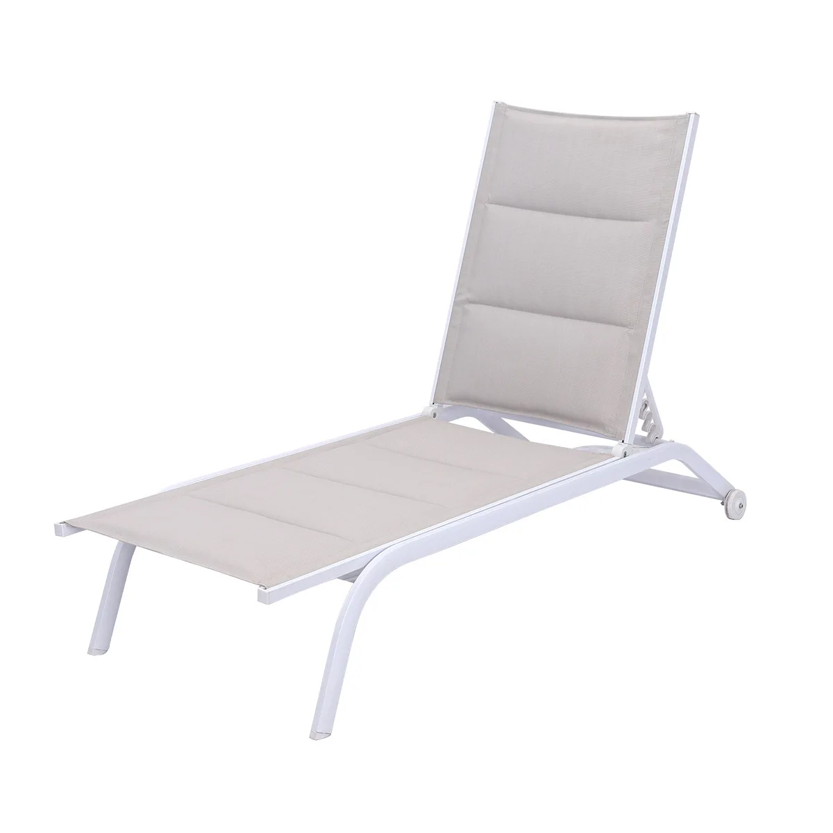 

Cross-border outdoor leisure swimming pool Nordic bed sun protection beach chair waterproof courtyard outdoor leisure folding lo