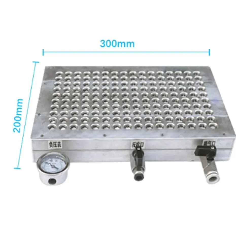 Machining center industrial multi-point porous vacuum suction cup CNC vacuum suction cup without sealing strip Strong
