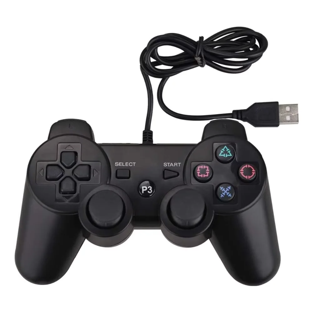 USB Wired Controller for PS3 Console Gamepad for PC