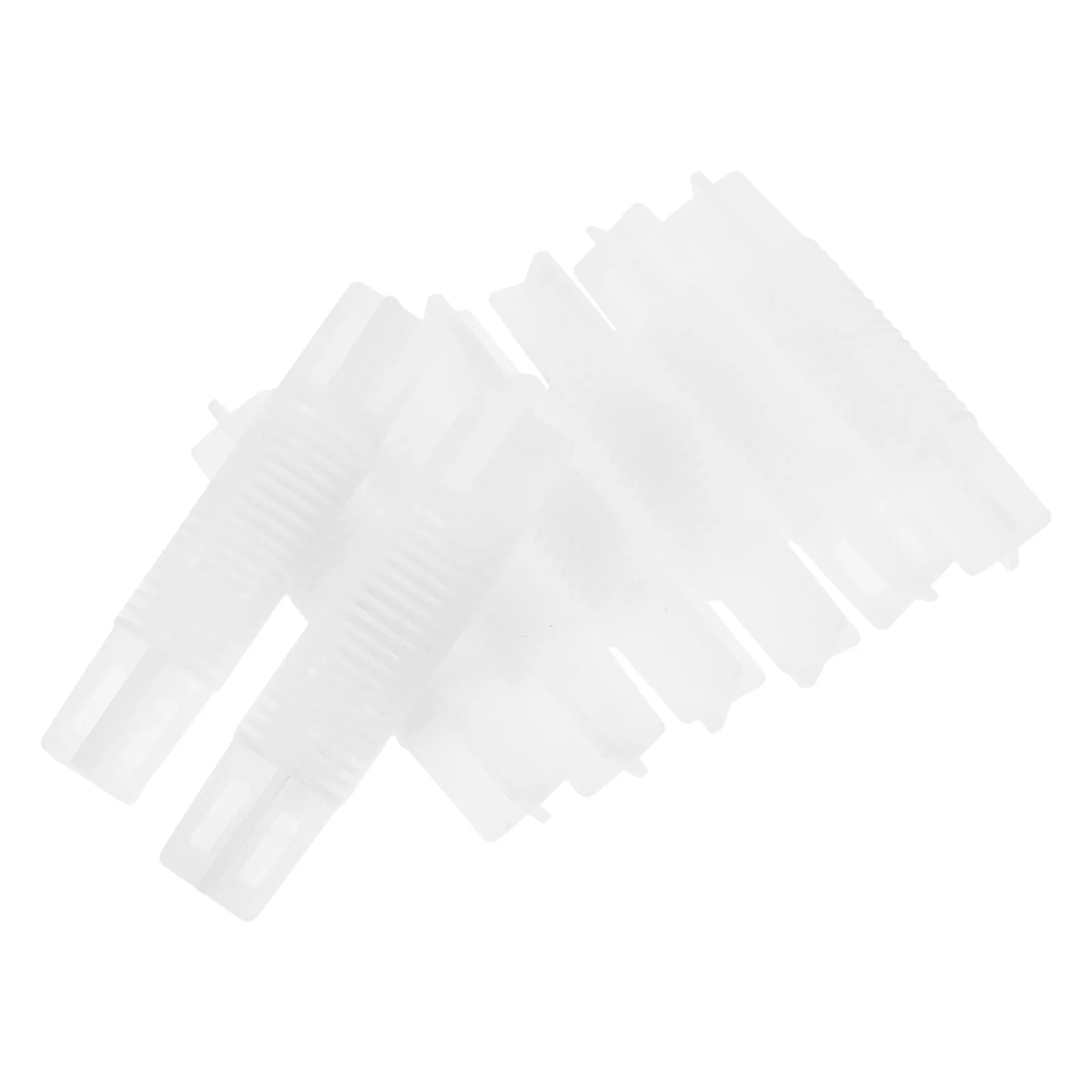 

8pcs Curtain Corner Elbow Connector Adjustable Plastic Hinged Adapter 360° Rotatable 26-28Mm Closet Rod End Cap Curtain