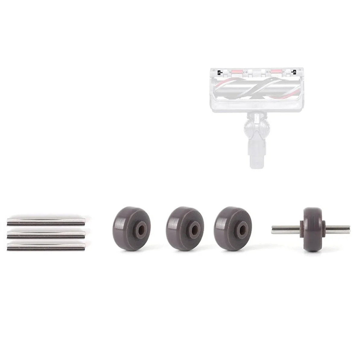 قطع غيار الأسطوانة الأمامية والمحور لـ Dyson V6 V7 V8 V10 V11 V15 مكنسة كهربائية منظف محرك مباشر Head-LITE