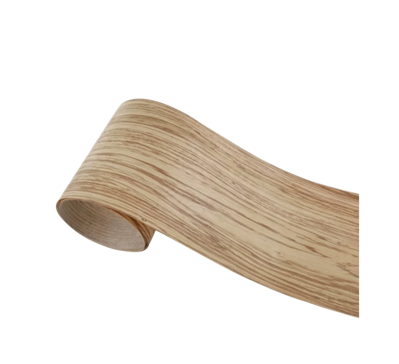 L:2.5meters Width:180mm T:0.2mm Log Planing Zebra Wood Veneer Thin Surface Furniture Automotive Interior Home Decoration