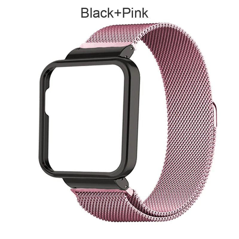 Cinturino per Xiaomi Mi Watch lite Milano cinturino magnetico Xiaomi Watch lite Milano bracciale in acciaio inossidabile Redmi Watch Lite