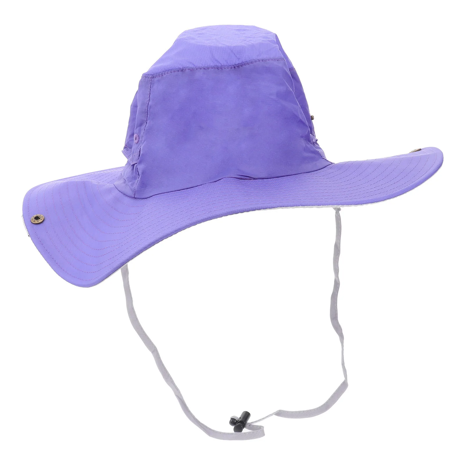 

Cap Quick Drying Bucket Hat Breathable Sun Protection Hats for Women Outdoor Uv Purple