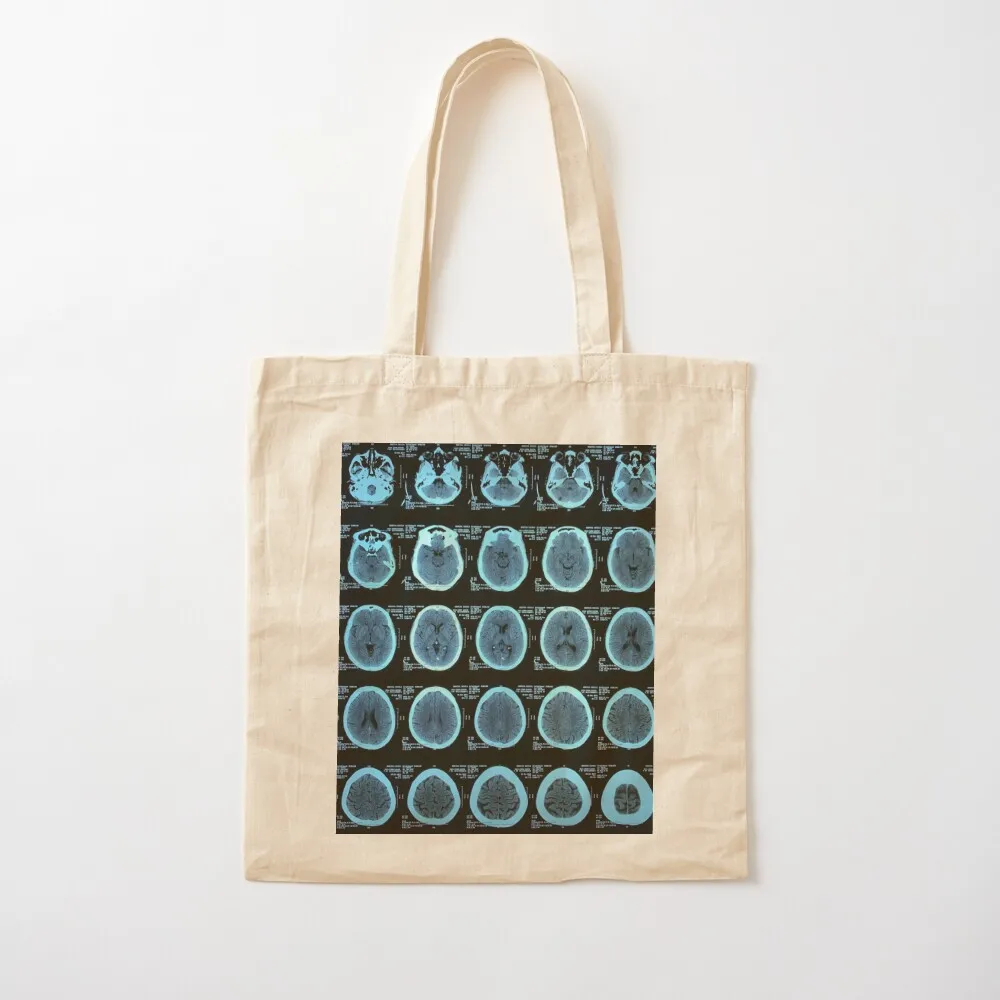 

MRI Human Brain Tote Bag bag for beach Canvas ecological bags
