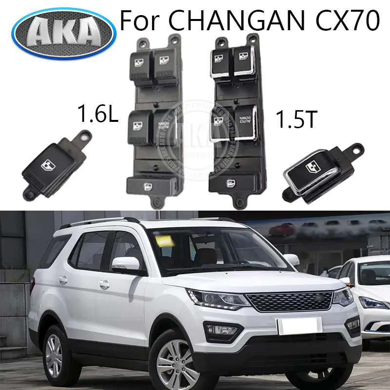 Electric Door Window Glass Lifter Control Regulator Button For CHANGAN CX70 1.5T 1.6L Car Power Window Lift Switch