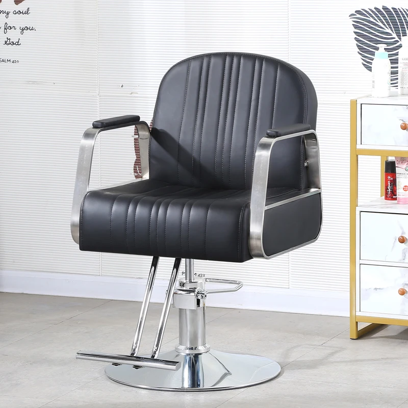 

Salon Chair Hair Stylist Vintage Barber Chairs Aesthetics Beauty Stool Simplicity Reclining Prodgf Saloon cadeira Camilla Sofa